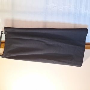 Talbot black skirt size 8 wool 100% made in Japan
